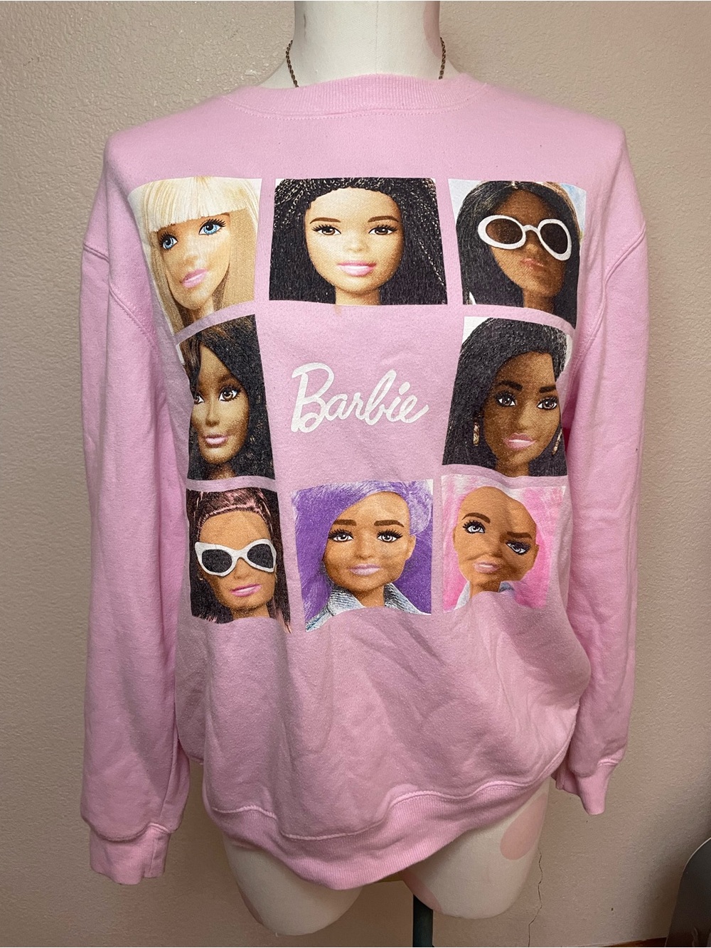 Pink Barbie sweater